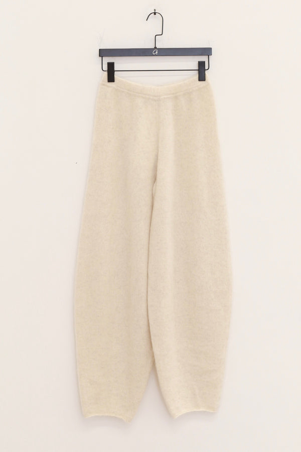 SWAYING 25 Autumn/Winter Yak Fleece Jogger Pants SW-SW25AW3B16C1S2-BAI White